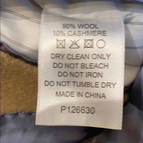 𝅺Samuel Windsor Long cashmere and wool Coat SZ 40 - Picture 10 of 14